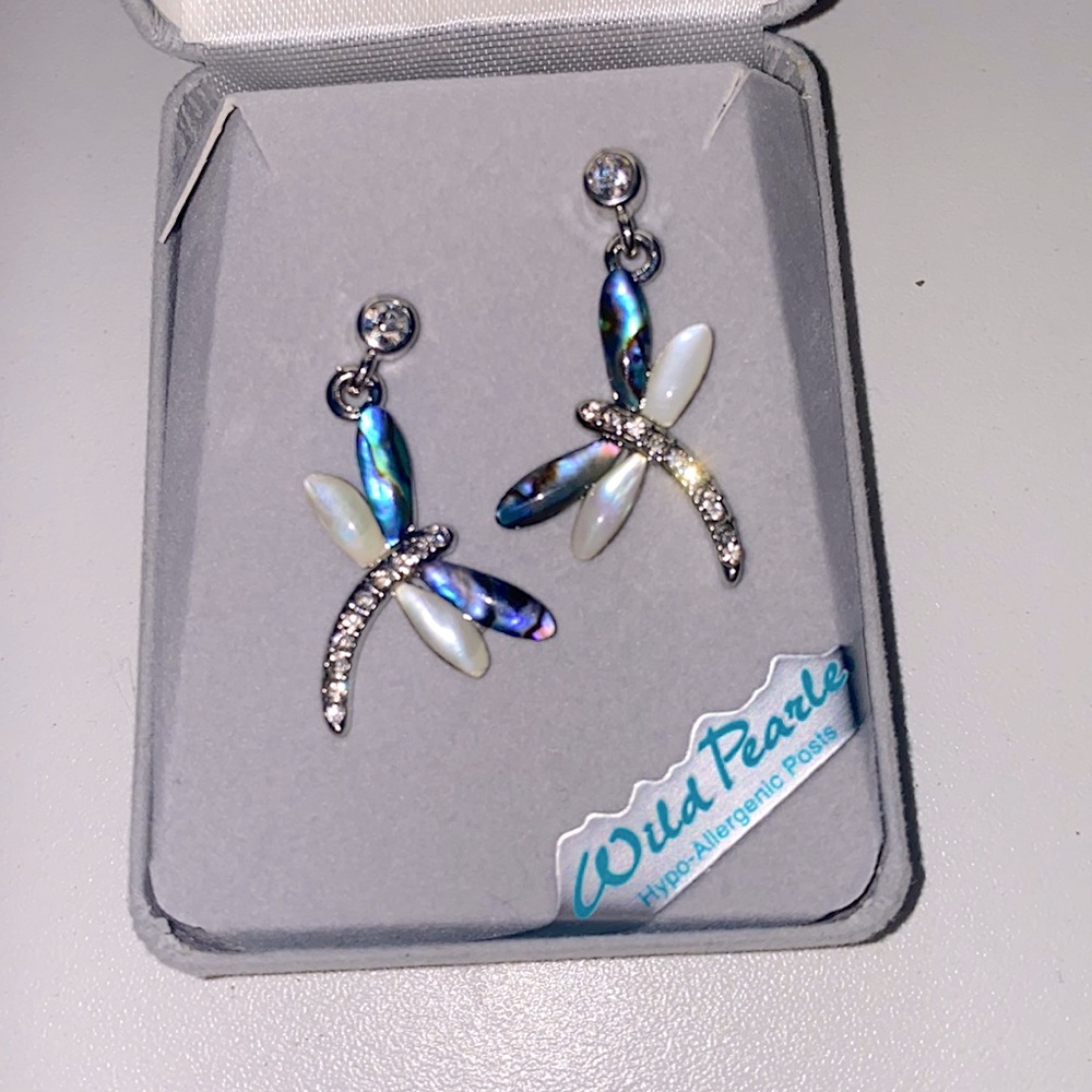 dragon fly earrings